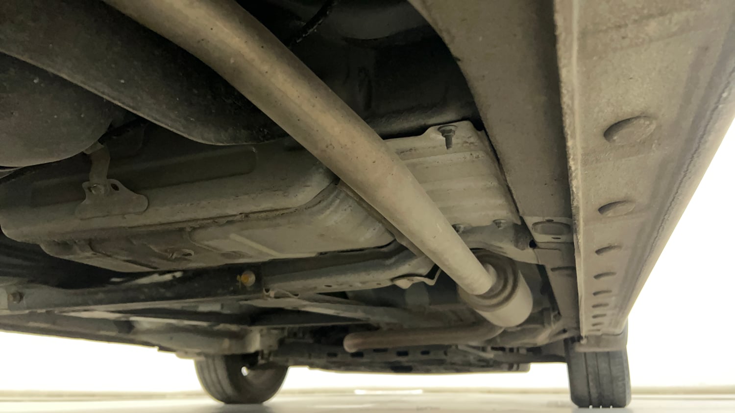 Used 2025 Honda City ZX Petrol CVT Petrol Automatic extra REAR RIGHT UNDERBODY VIEW