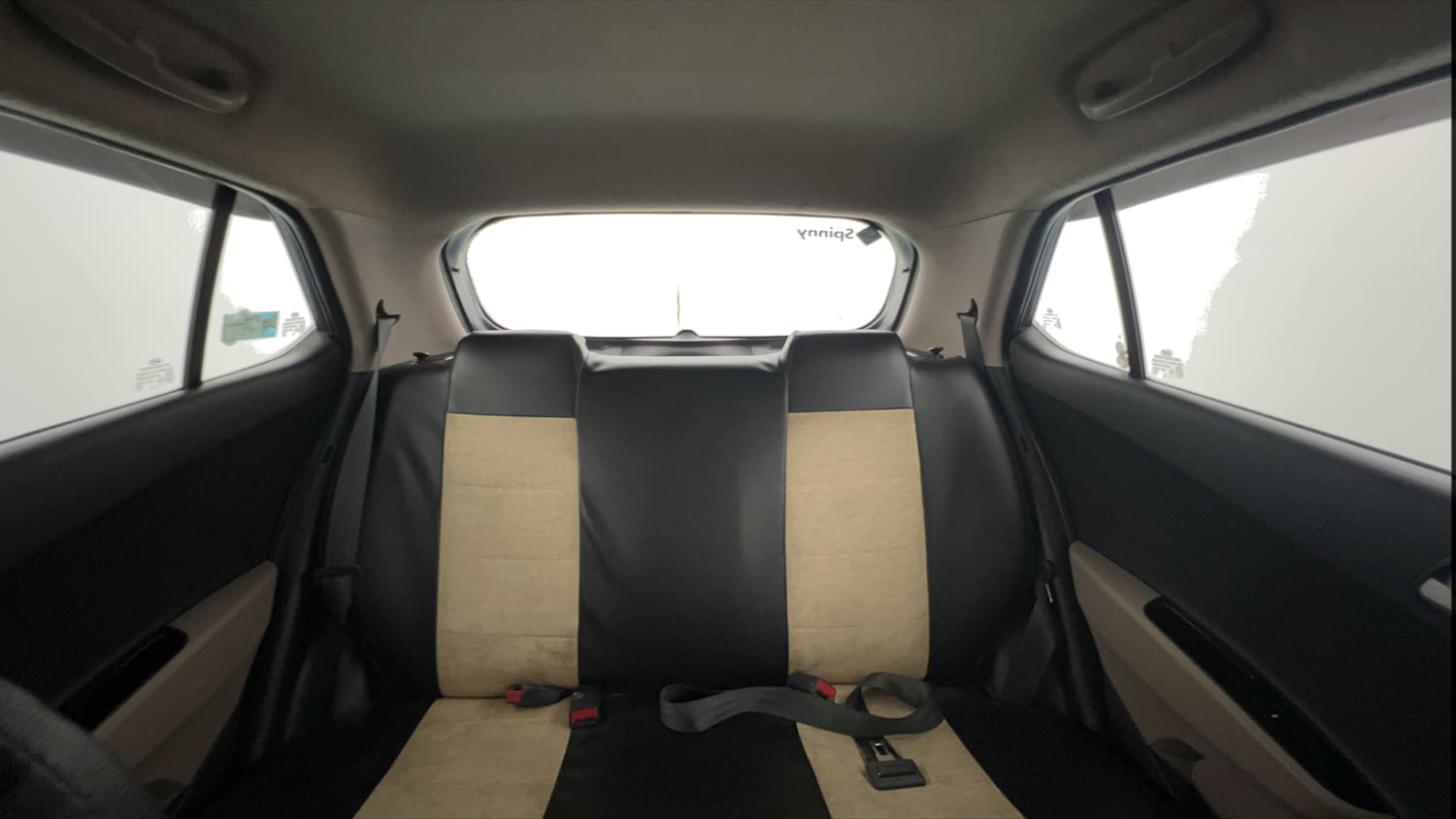 Used 2015 Hyundai Grand i10 Sportz 1.2 Kappa VTVT Petrol Manual interior REAR SEAT CONDITION VIEW