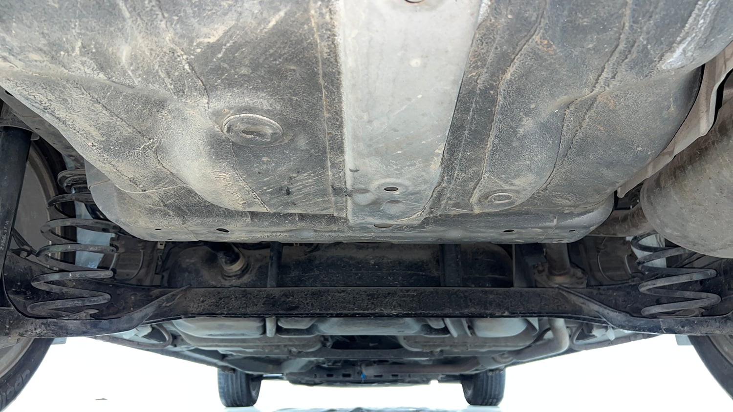 Used 2017 Honda City ZX CVT Petrol Petrol Automatic extra REAR UNDERBODY VIEW (TAKEN FROM REAR)