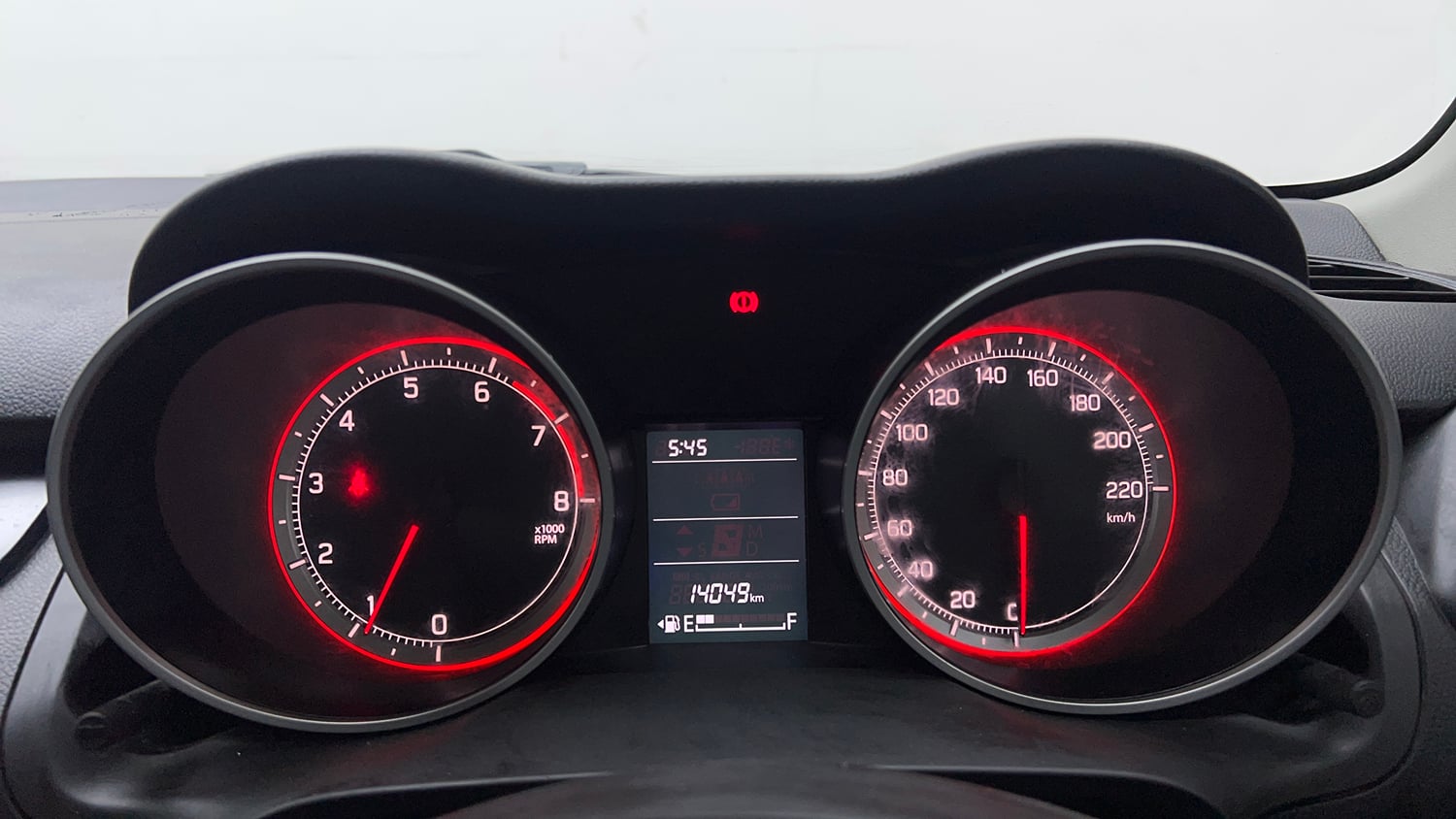 Used 2021 Maruti Suzuki Swift VXi Petrol Manual interior CLUSTERMETER VIEW