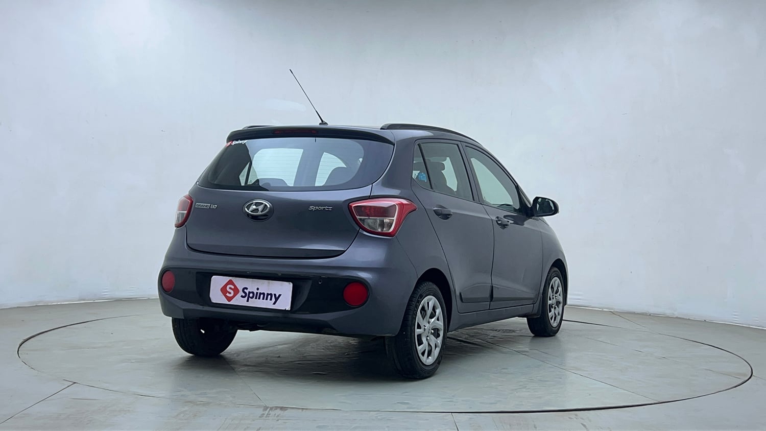 Used 2018 Hyundai Grand i10 Sportz 1.2 Kappa VTVT Petrol Manual exterior RIGHT REAR CORNER VIEW