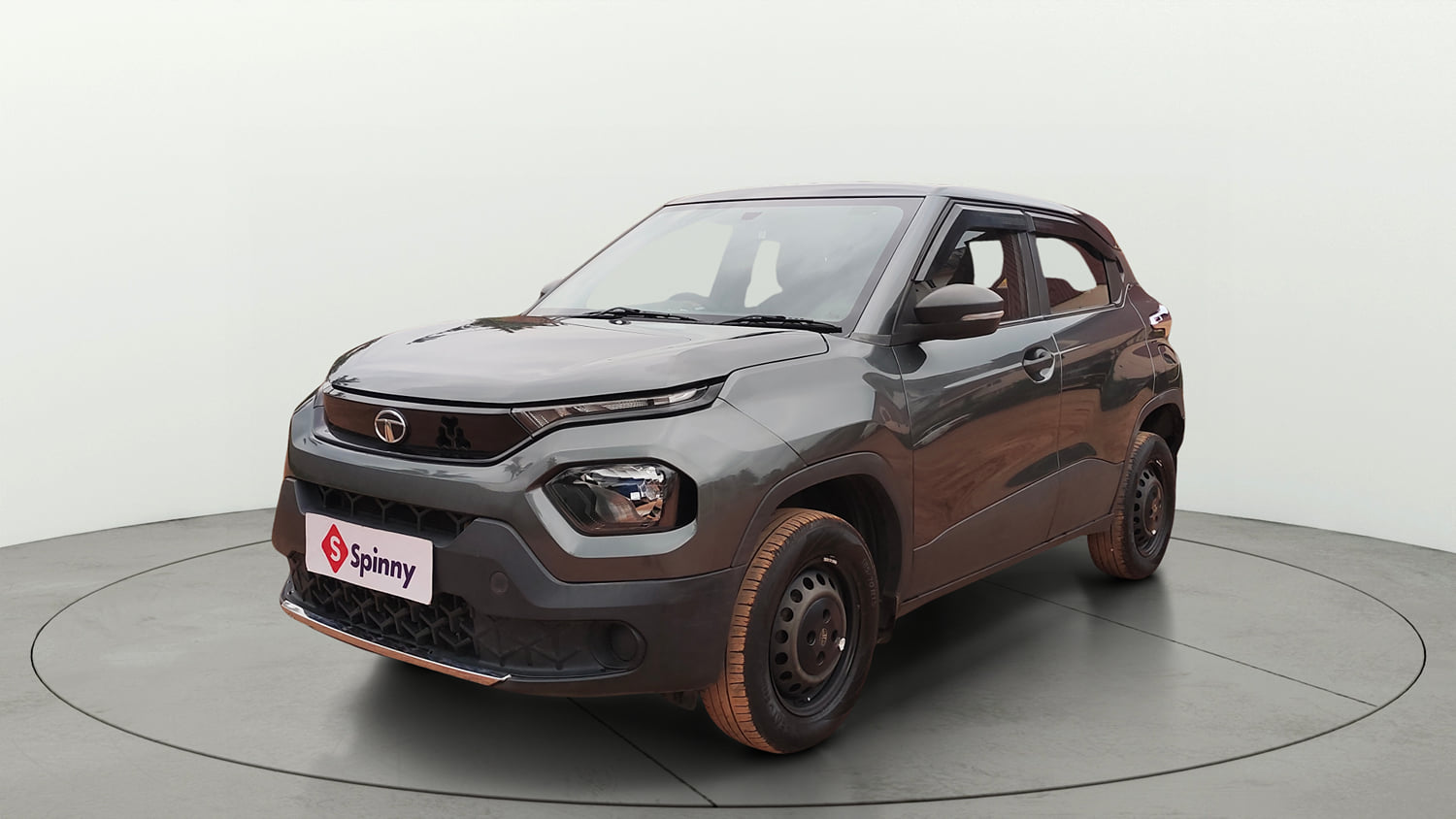 Used 2023 Tata Punch Pure MT Petrol Manual exterior LEFT FRONT CORNER VIEW