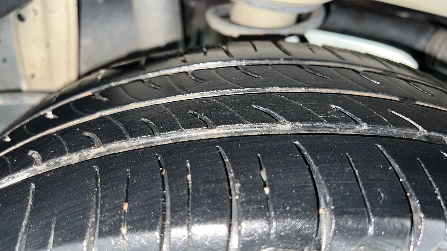 Used 2020 Maruti Suzuki Alto K10 VXi Petrol Manual tyres LEFT REAR TYRE TREAD VIEW