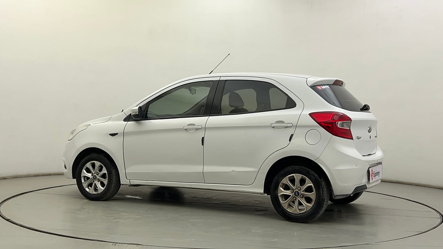 Used 2018 Ford Figo Titanium 1.2 Ti-VCT Petrol Manual exterior LEFT REAR CORNER VIEW
