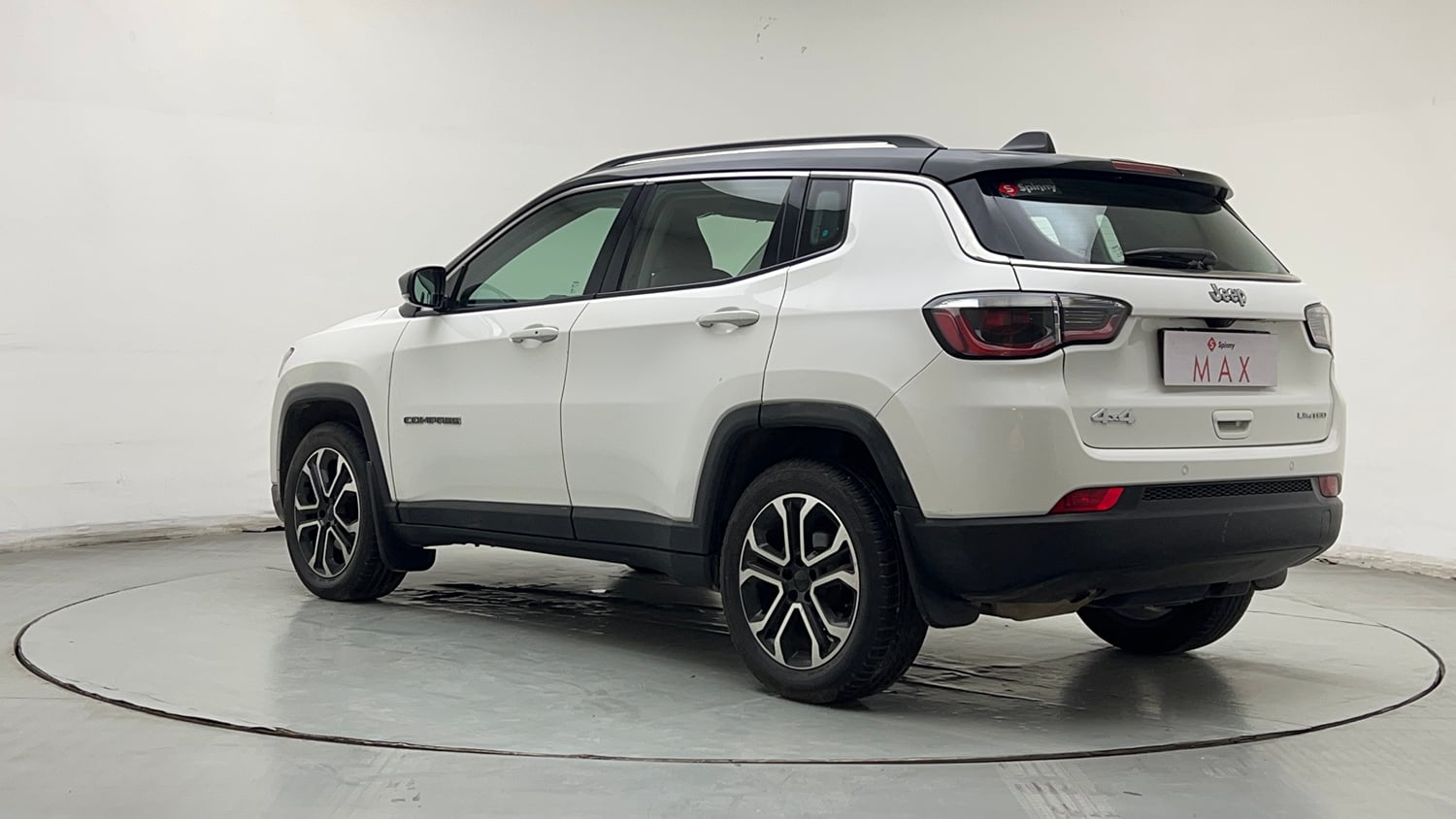 Used 2022 Jeep Compass Limited (O) 2.0 Diesel Diesel Manual exterior LEFT REAR CORNER VIEW
