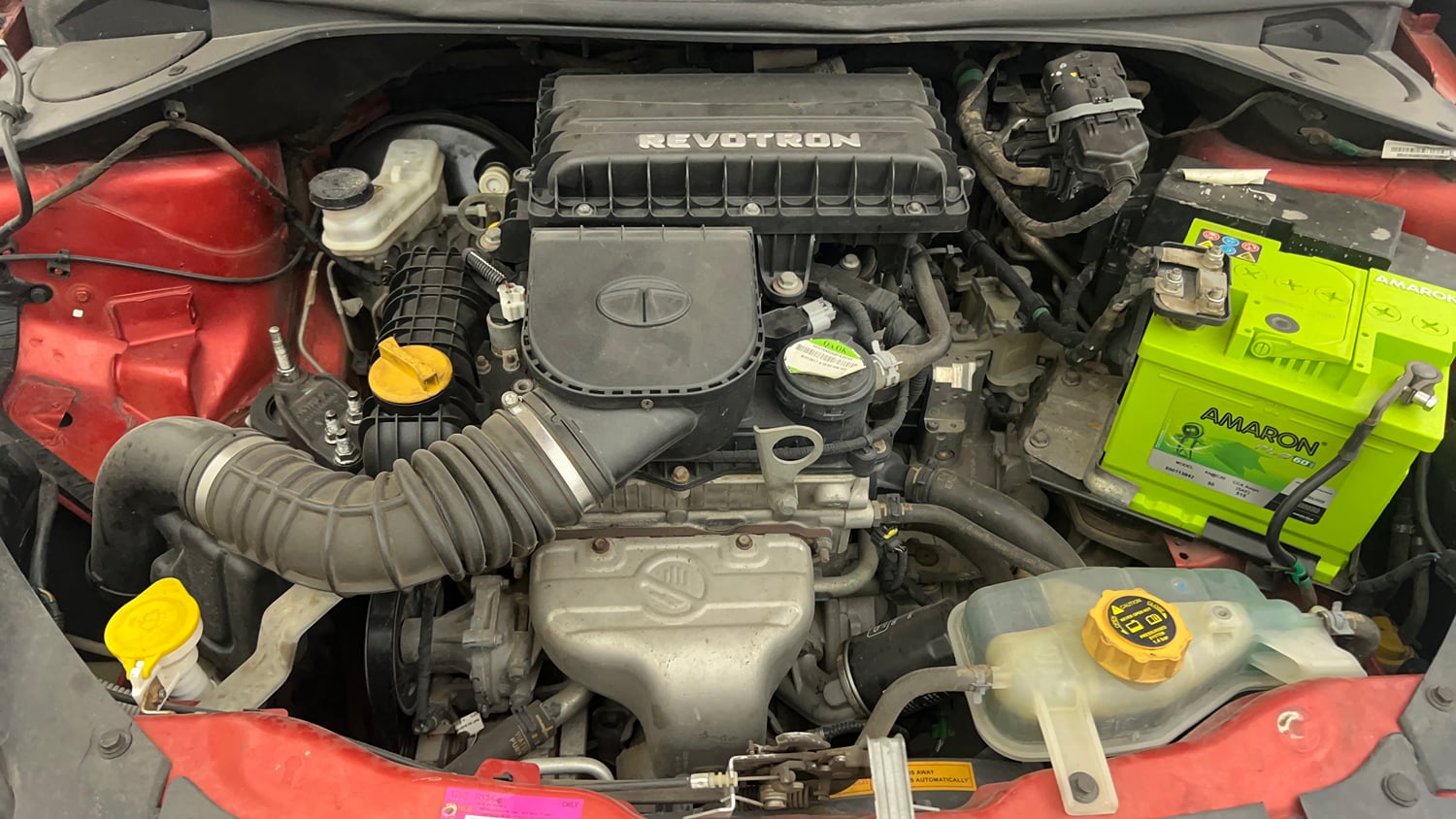 Used 2017 Tata Tiago Revotron XTA Petrol Automatic engine ENGINE RIGHT SIDE VIEW