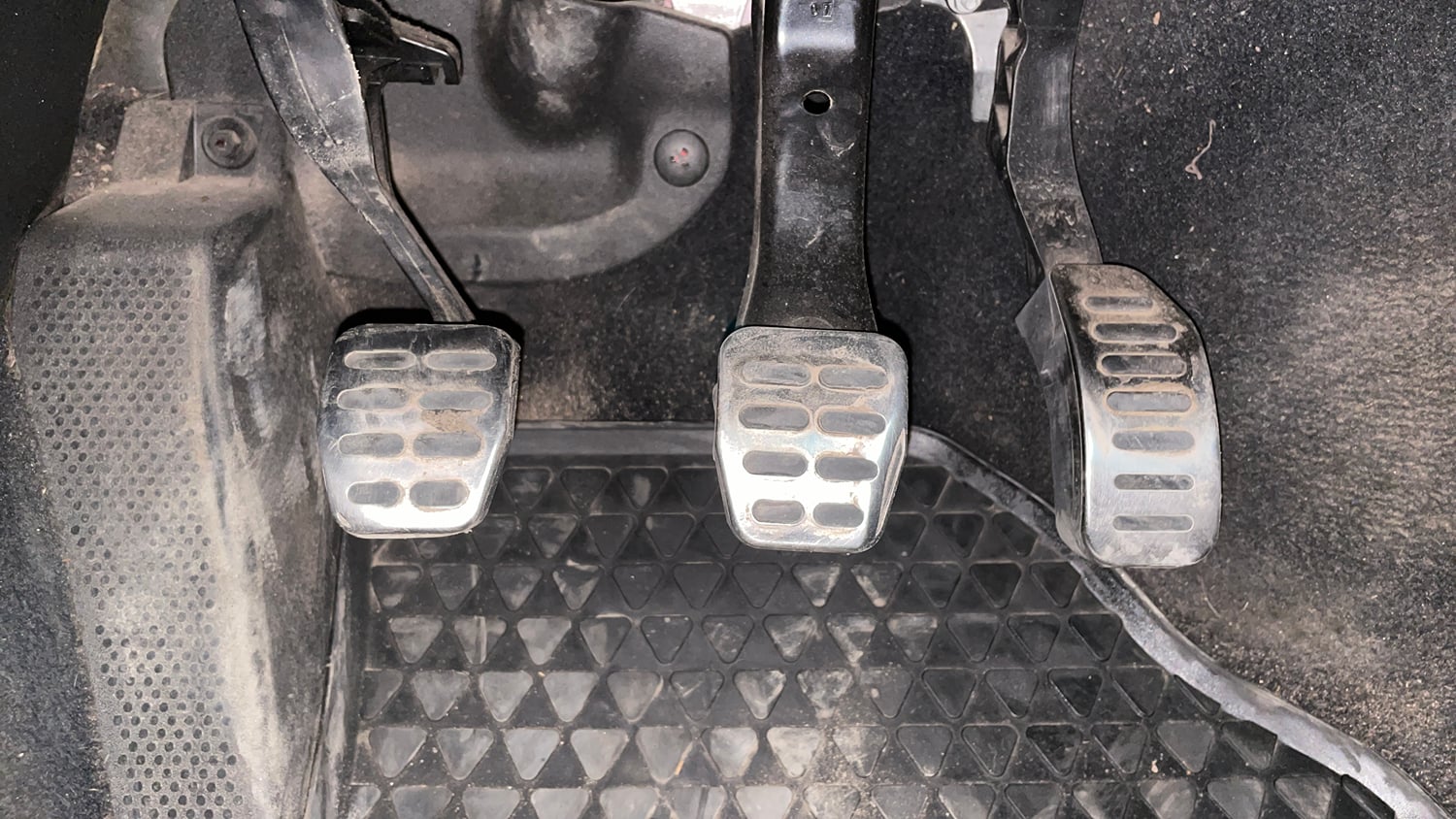 Used 2015 Volkswagen Polo GT TDI Diesel Manual interior PEDALS VIEW