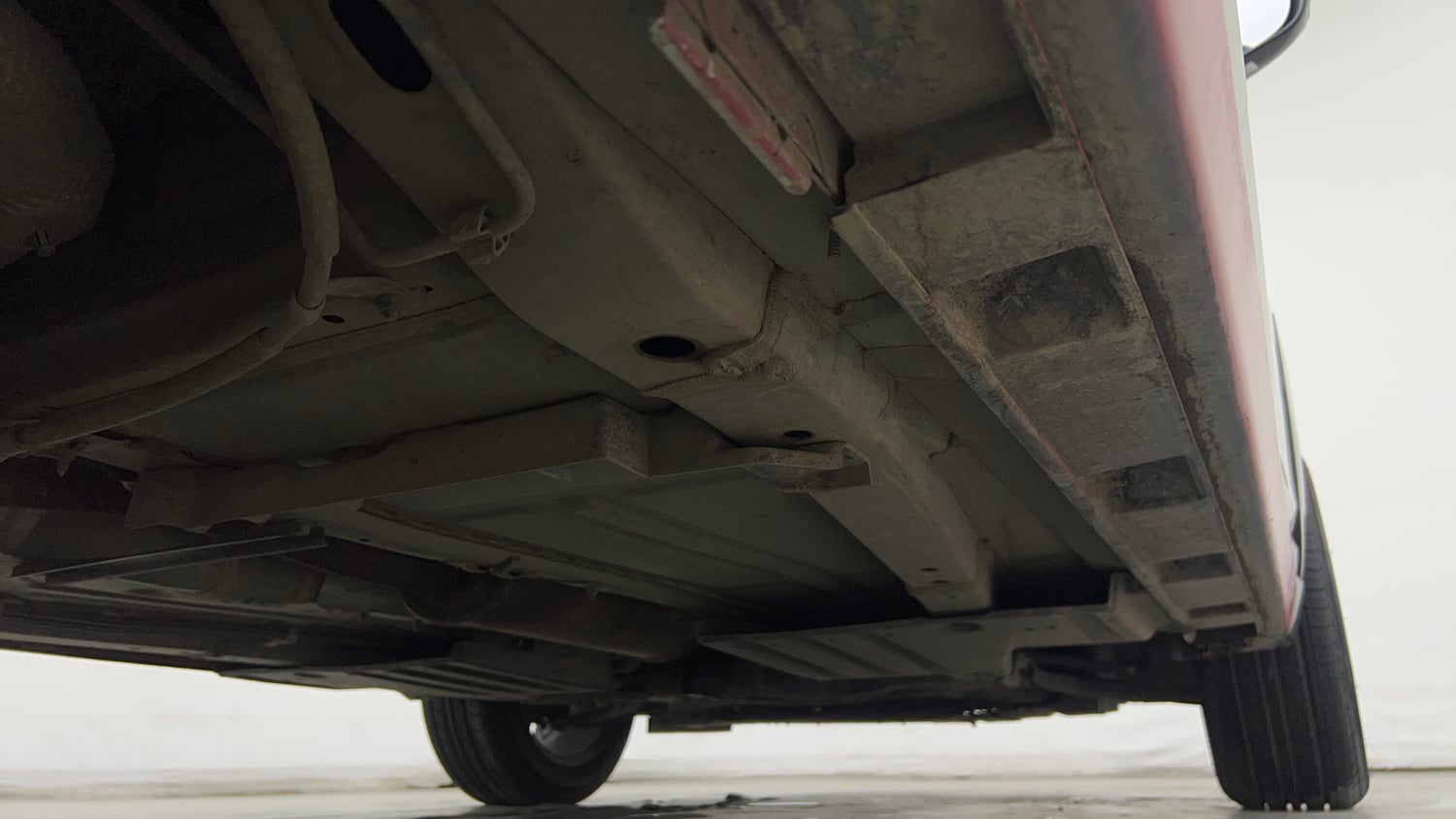 Used 2023 Maruti Suzuki Fronx Delta Plus 1.2L MT Petrol Manual extra REAR RIGHT UNDERBODY VIEW