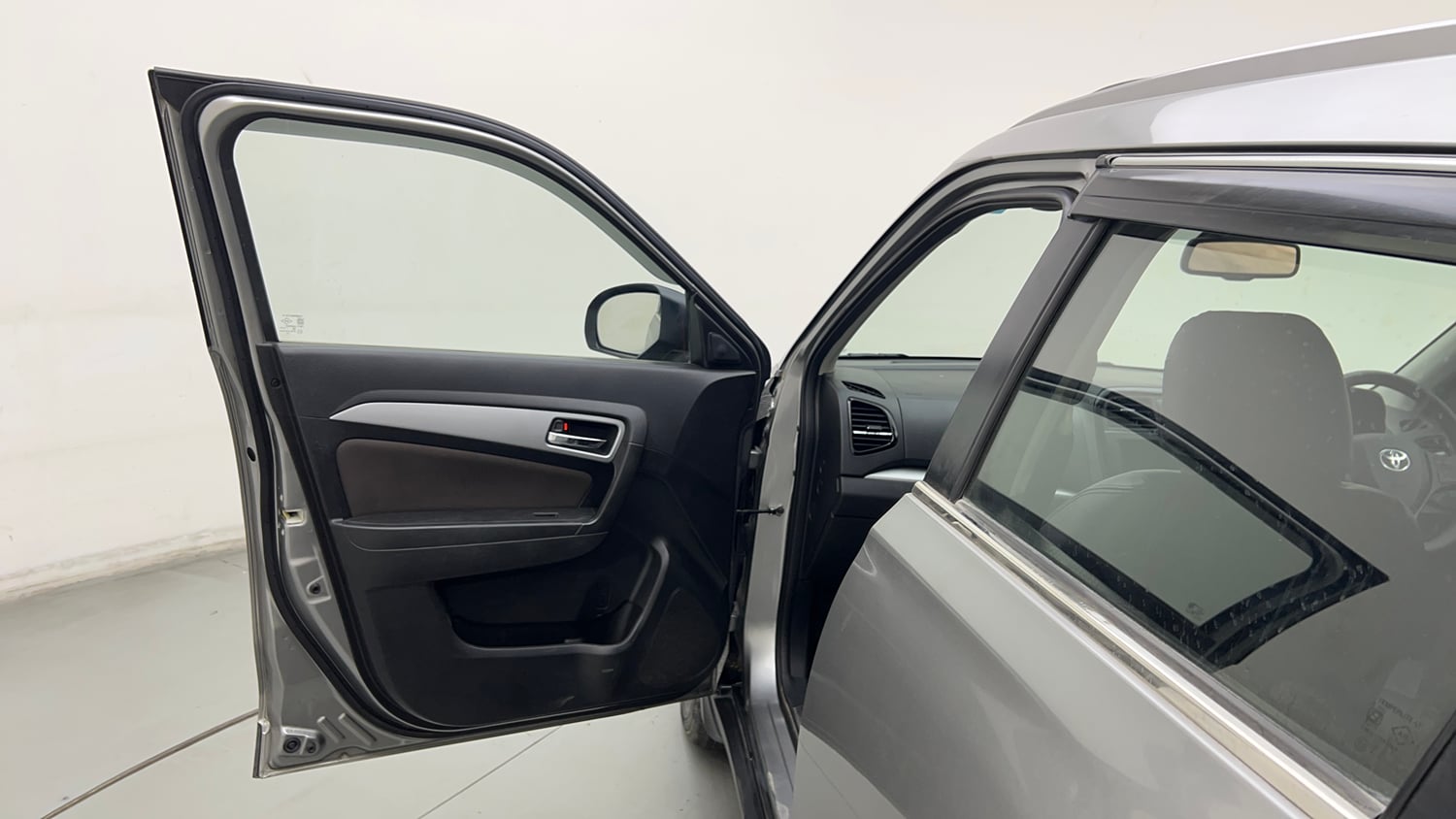 Used 2022 Toyota Urban Cruiser Premium Grade MT Petrol Manual interior LEFT FRONT DOOR OPEN VIEW