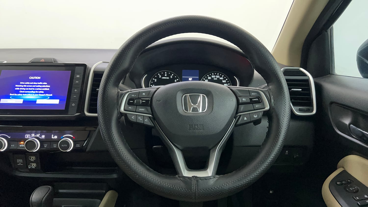 Used 2024 Honda City V Petrol CVT Petrol Automatic interior STEERING VIEW