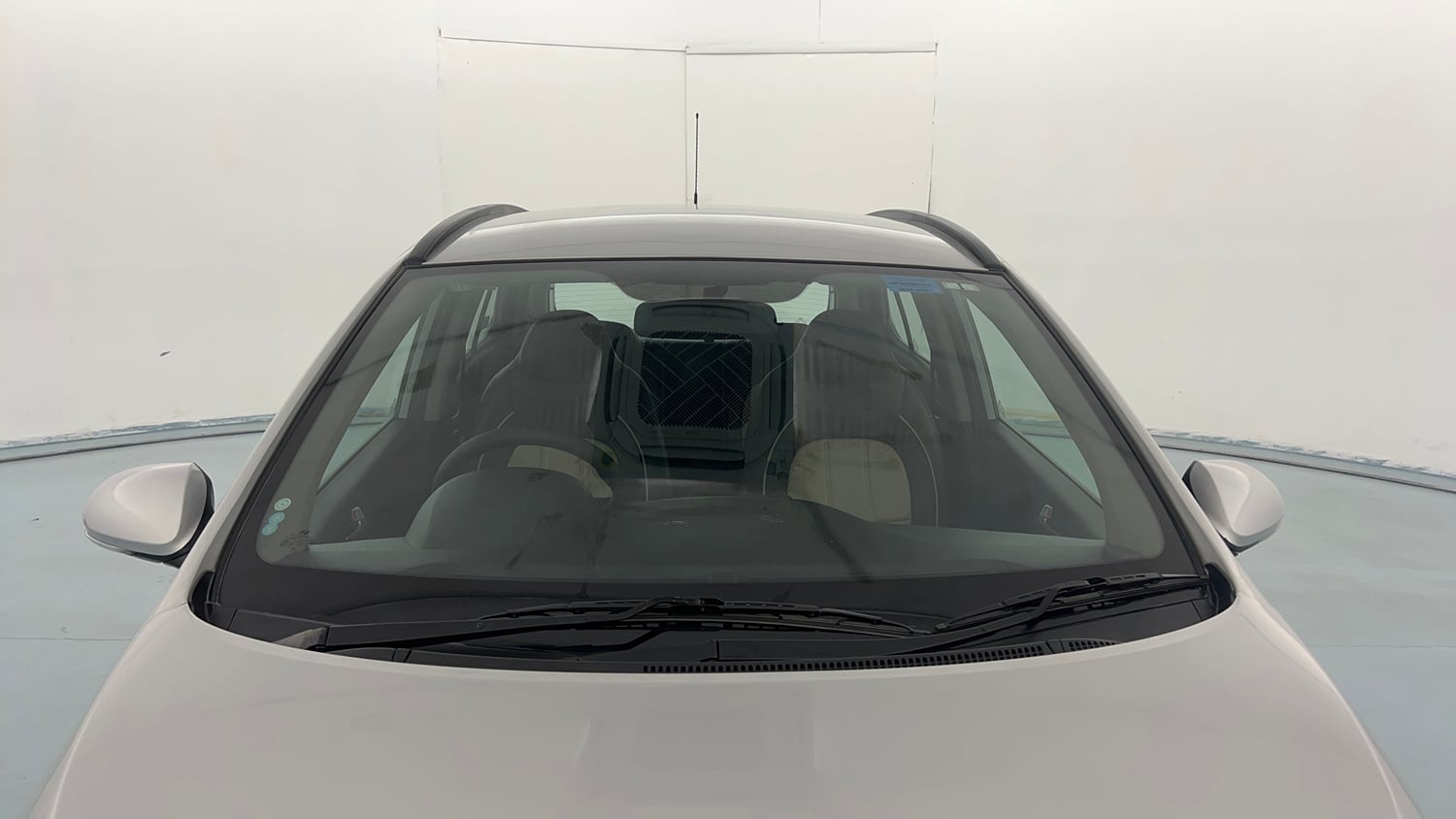 Used 2016 Hyundai Grand i10 Sportz 1.2 Kappa VTVT Petrol Manual exterior FRONT WINDSHIELD VIEW