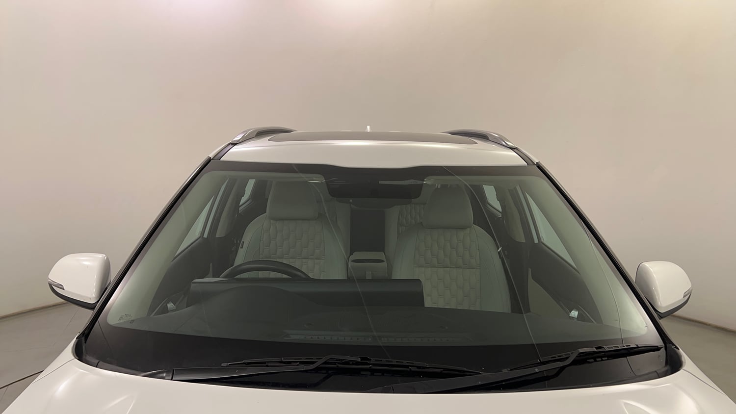 Used 2022 kia Seltos HTX 1.5 IVT Petrol Automatic exterior FRONT WINDSHIELD VIEW