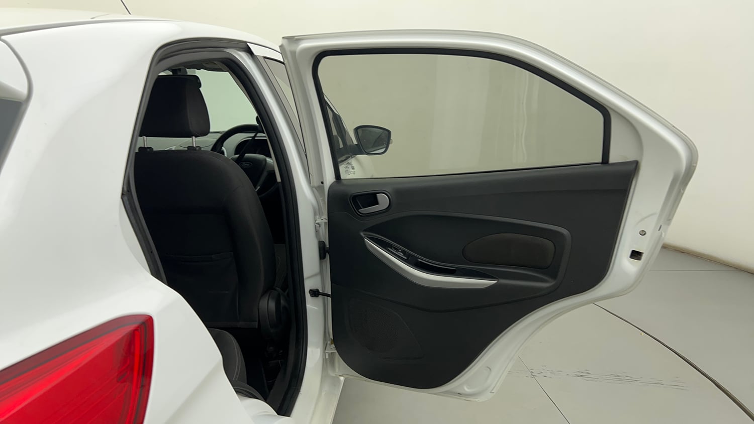 Used 2018 Ford Figo Titanium 1.2 Ti-VCT Petrol Manual interior RIGHT REAR DOOR OPEN VIEW