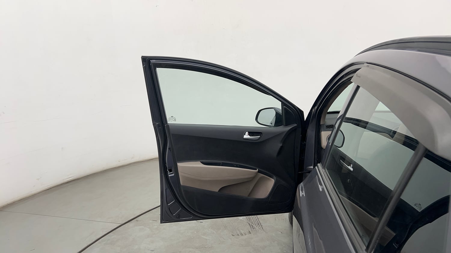 Used 2013 Hyundai Grand i10 Asta 1.2 Kappa VTVT Petrol Manual interior LEFT FRONT DOOR OPEN VIEW