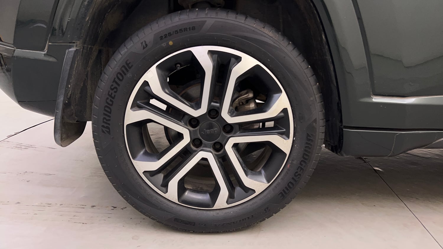 Used 2021 Jeep Compass Model S (O) 2.0 Diesel Diesel Manual tyres RIGHT REAR TYRE RIM VIEW
