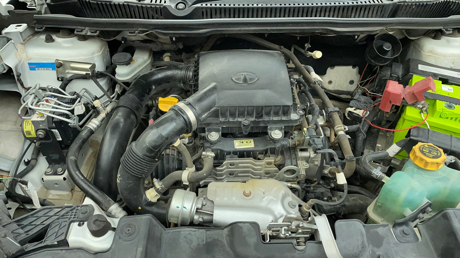 Used 2024 Tata Nexon Smart 1.2 Revotron Petrol 5MT Petrol Manual engine ENGINE RIGHT SIDE VIEW