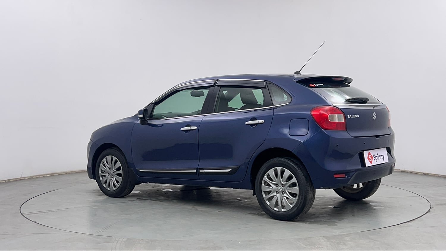 Used 2018 Maruti Suzuki Baleno Zeta 1.2 Petrol Manual exterior LEFT REAR CORNER VIEW