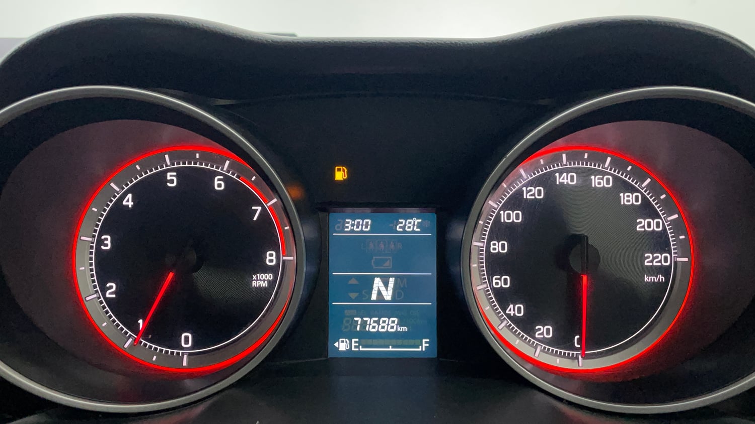 Used 2020 Maruti Suzuki Swift ZXi Plus AMT Petrol Automatic interior CLUSTERMETER VIEW