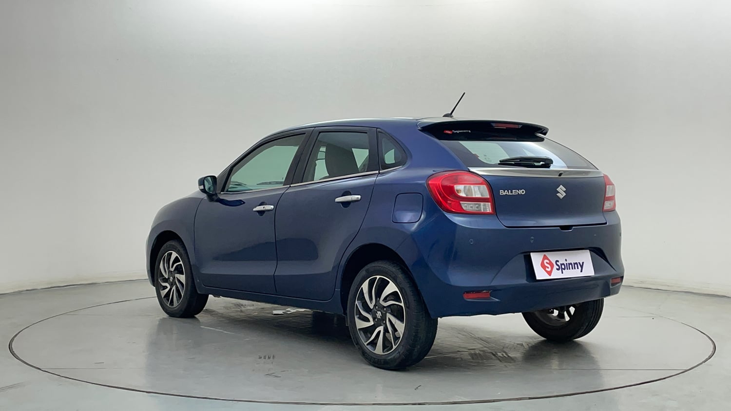 Used 2019 Maruti Suzuki Baleno Alpha Automatic Petrol Automatic exterior LEFT REAR CORNER VIEW
