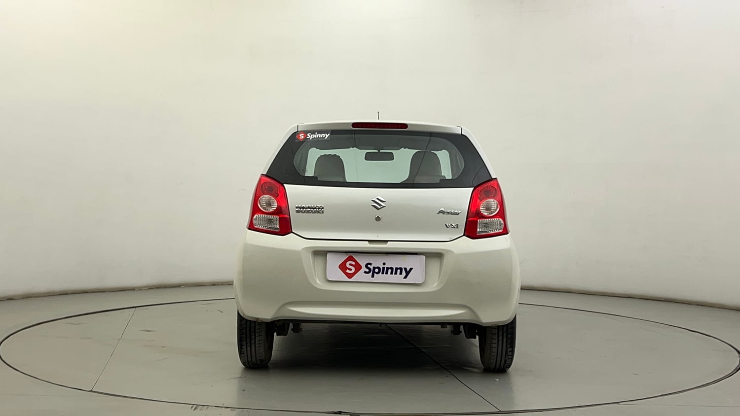 Used 2012 Maruti Suzuki A-Star Vxi Petrol Manual exterior BACK VIEW
