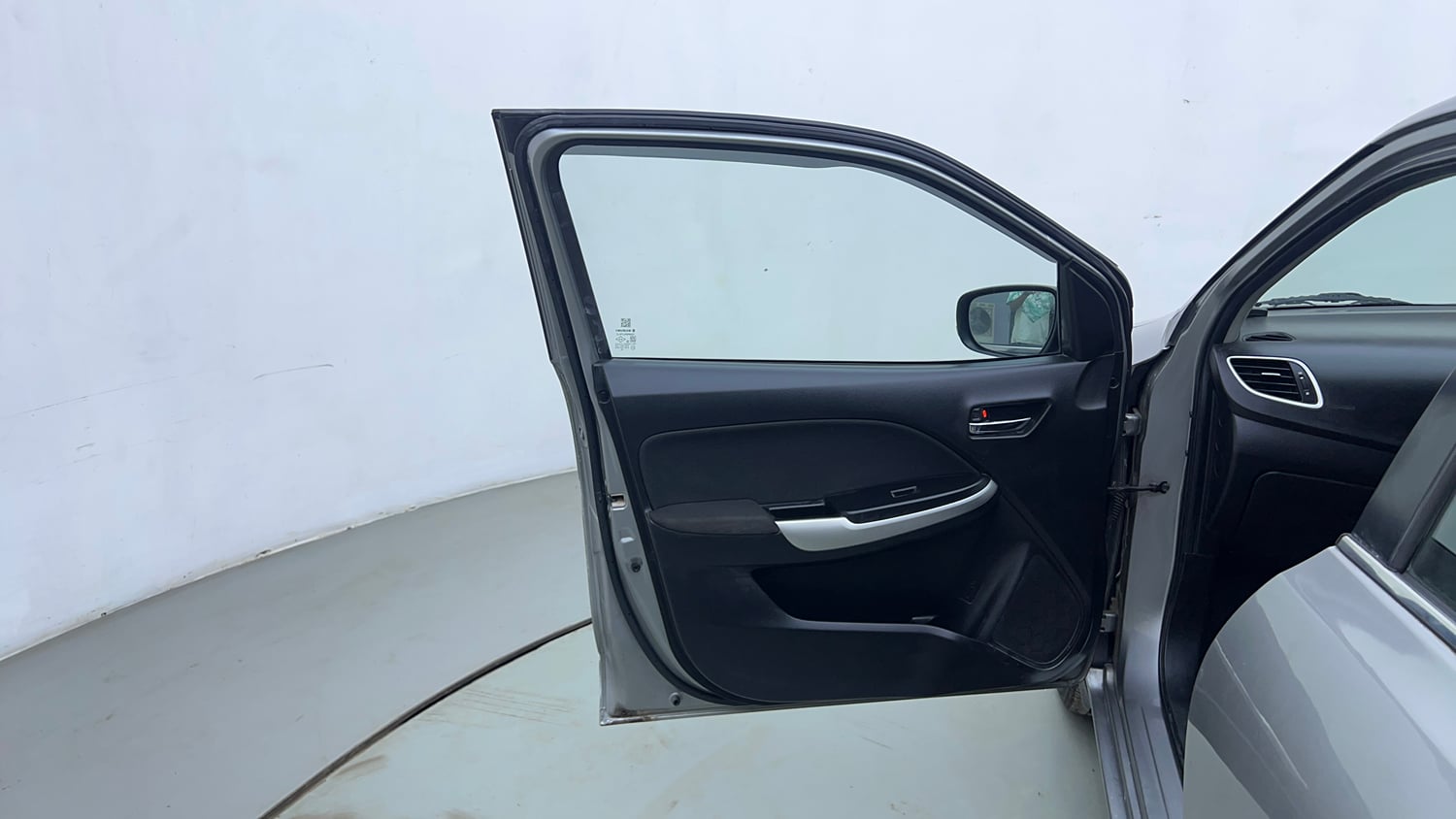 Used 2018 Maruti Suzuki Baleno Delta 1.2 AT Petrol Automatic interior LEFT FRONT DOOR OPEN VIEW