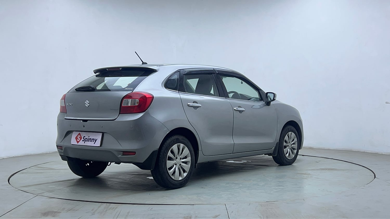 Used 2018 Maruti Suzuki Baleno Delta 1.2 AT Petrol Automatic exterior RIGHT REAR CORNER VIEW