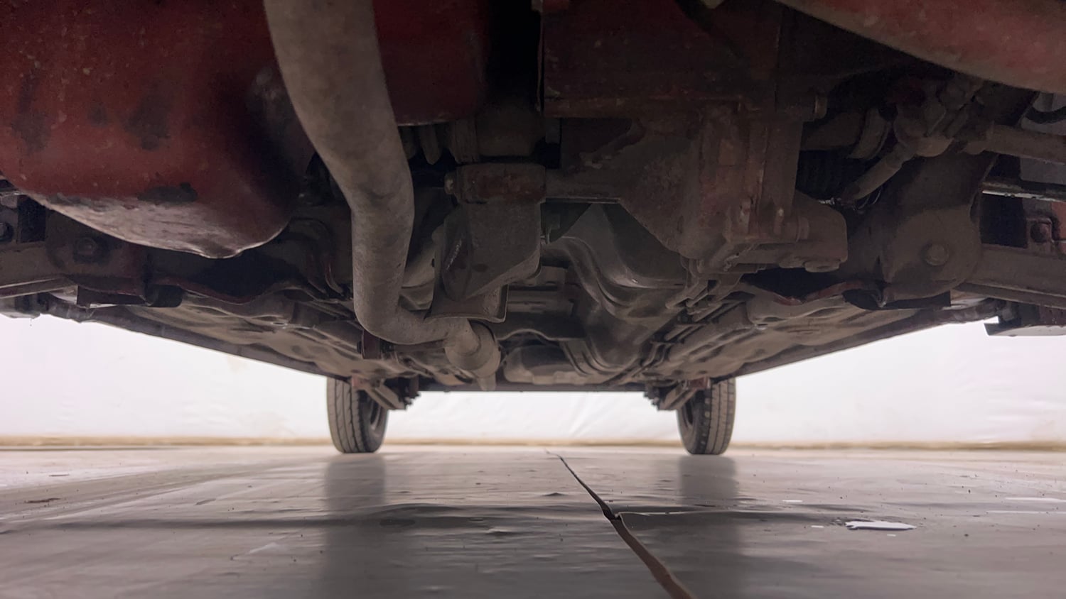 Used 2016 Maruti Suzuki Alto 800 Lxi Petrol Manual extra FRONT LEFT UNDERBODY VIEW