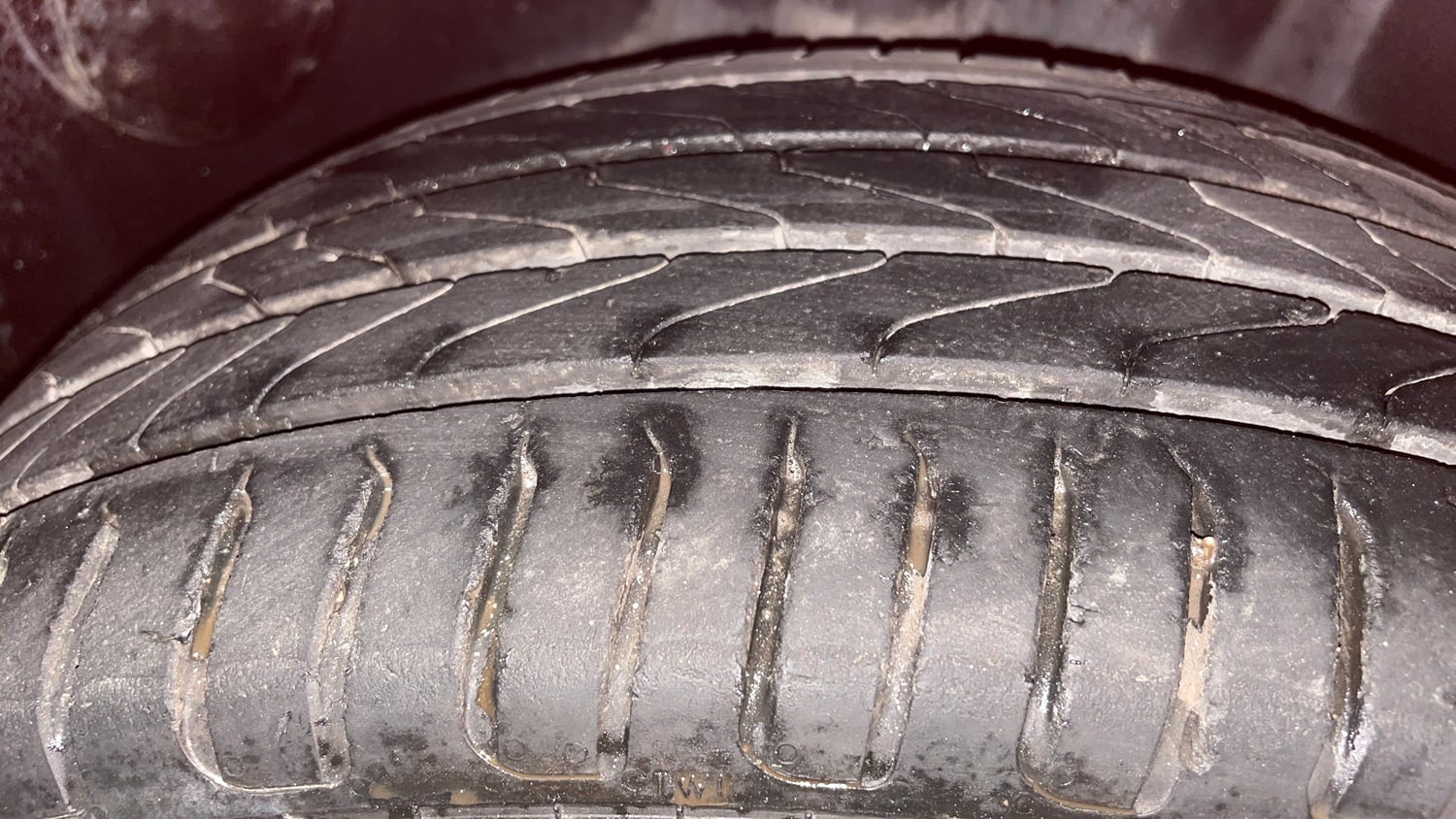 Used 2015 Volkswagen Polo GT TDI Diesel Manual tyres RIGHT REAR TYRE TREAD VIEW