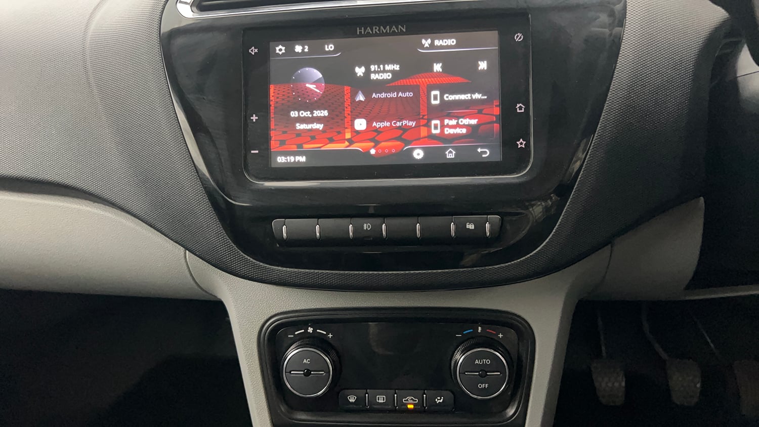 Used 2021 Tata Tiago XZ Plus Petrol Manual interior MUSIC SYSTEM & AC CONTROL VIEW