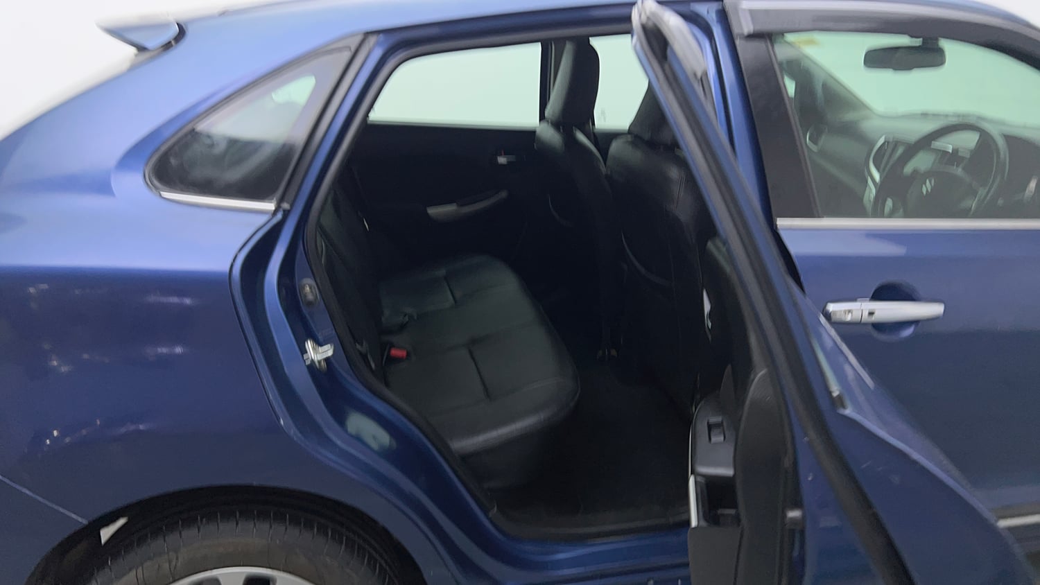 Used 2017 Maruti Suzuki Baleno Alpha 1.2 Petrol Manual interior RIGHT SIDE REAR DOOR CABIN VIEW