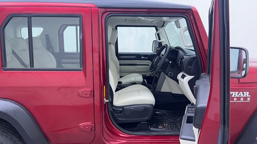 Used 2024 Mahindra Thar Roxx MX5 Diesel MT 2WD Diesel Manual interior RIGHT SIDE FRONT DOOR CABIN VIEW
