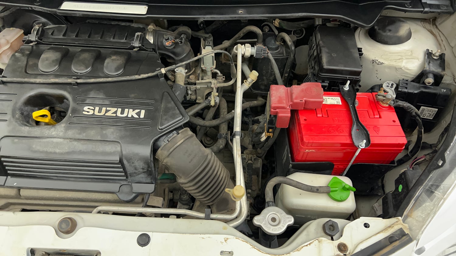 Used 2012 Maruti Suzuki A-Star Vxi Petrol Manual engine ENGINE LEFT SIDE VIEW