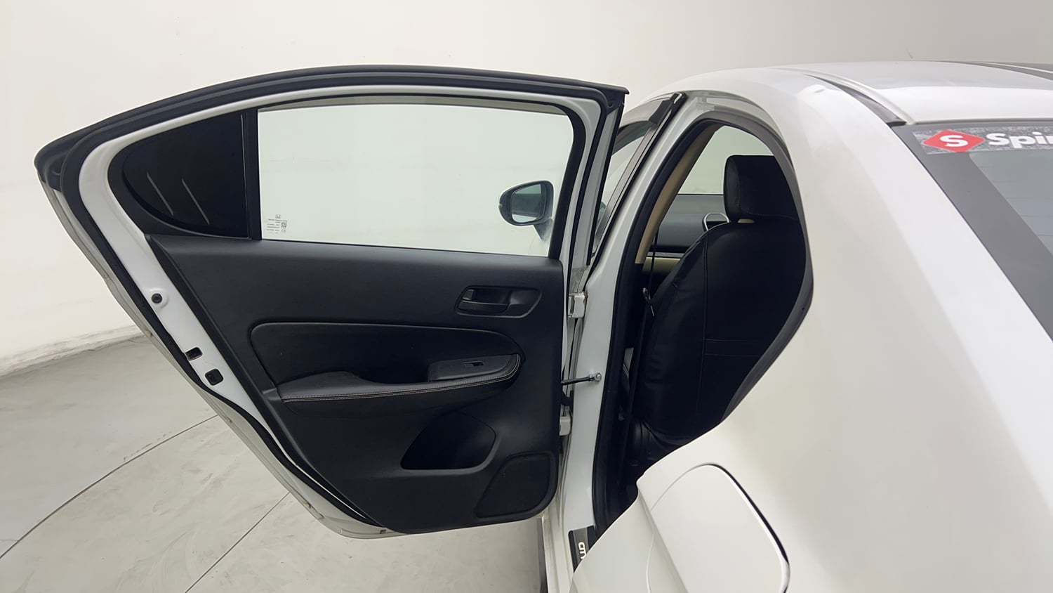 Used 2022 Honda City V Petrol Petrol Manual interior LEFT REAR DOOR OPEN VIEW