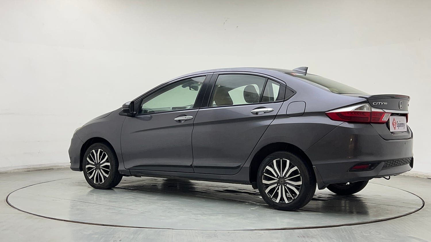 Used 2017 Honda City ZX CVT Petrol Petrol Automatic exterior LEFT REAR CORNER VIEW