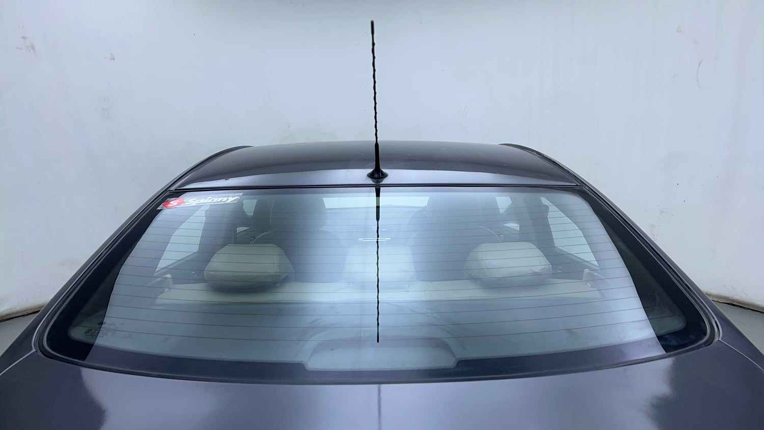 Used 2012 Hyundai Verna Fluidic 1.6 VTVT SX Petrol Manual exterior BACK WINDSHIELD VIEW