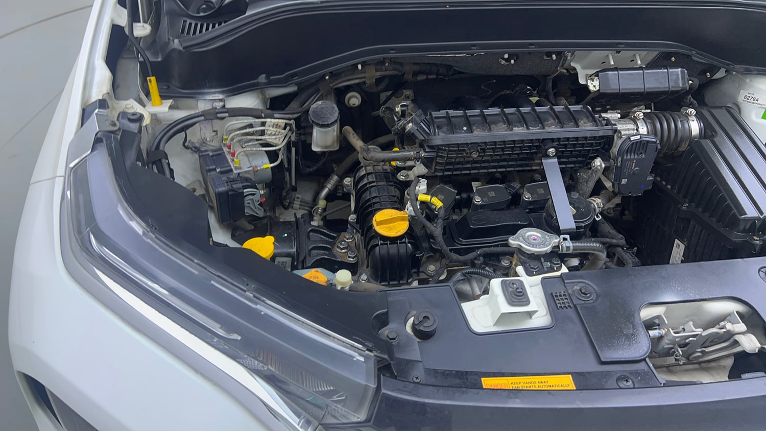 Used 2023 Tata Punch Creative AMT Petrol Automatic engine ENGINE RIGHT SIDE VIEW