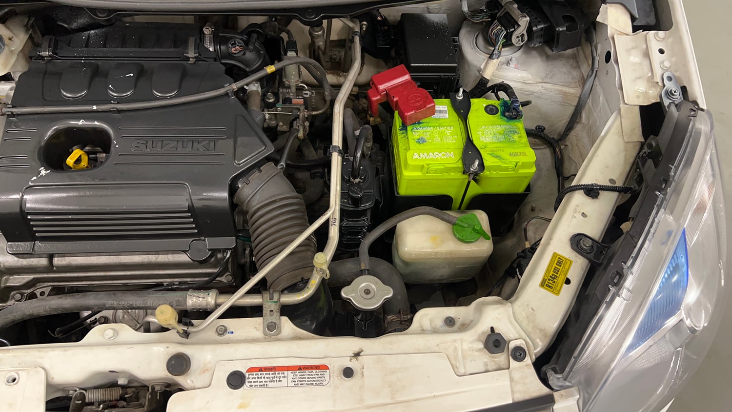 Used 2014 Maruti Suzuki Wagon R VXI Petrol Manual engine ENGINE LEFT SIDE VIEW