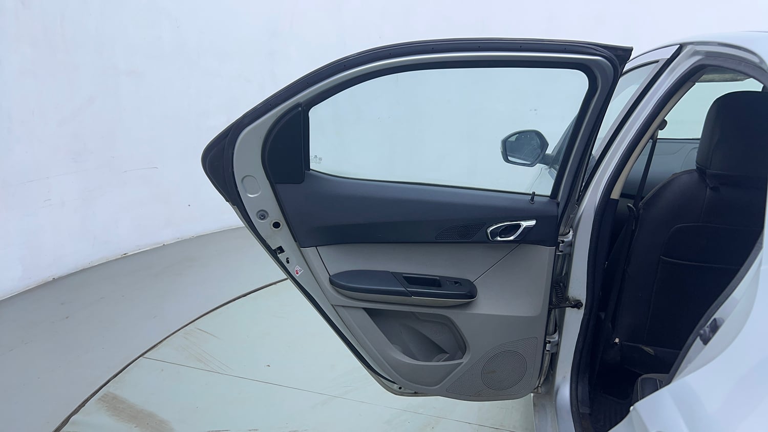 Used 2018 Tata Tiago Revotron XZA Petrol Automatic interior LEFT REAR DOOR OPEN VIEW