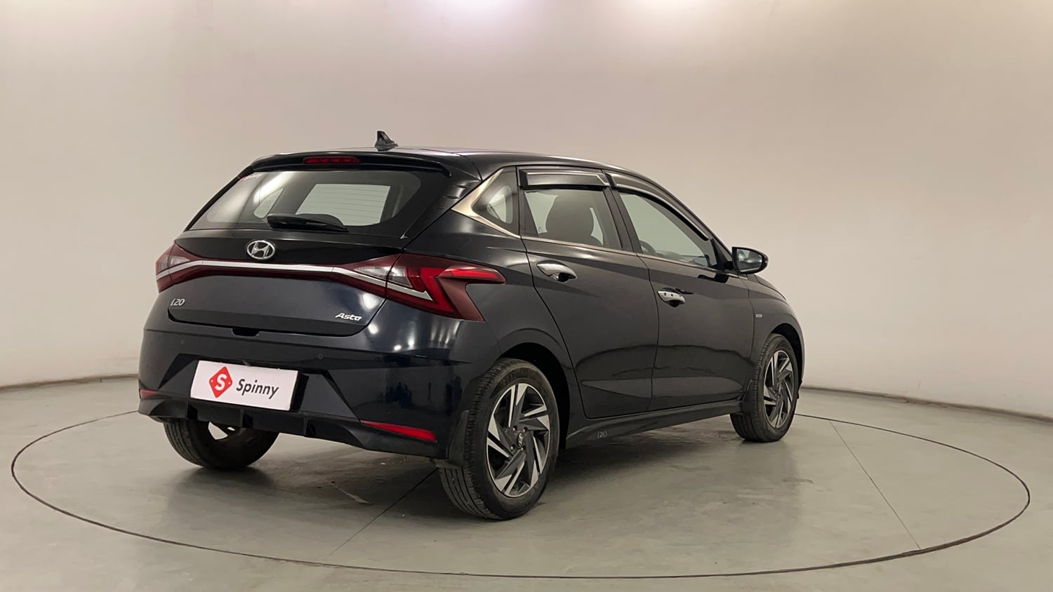 Used 2022 Hyundai New i20 Asta (O) 1.0 Turbo DCT Petrol Automatic exterior RIGHT REAR CORNER VIEW