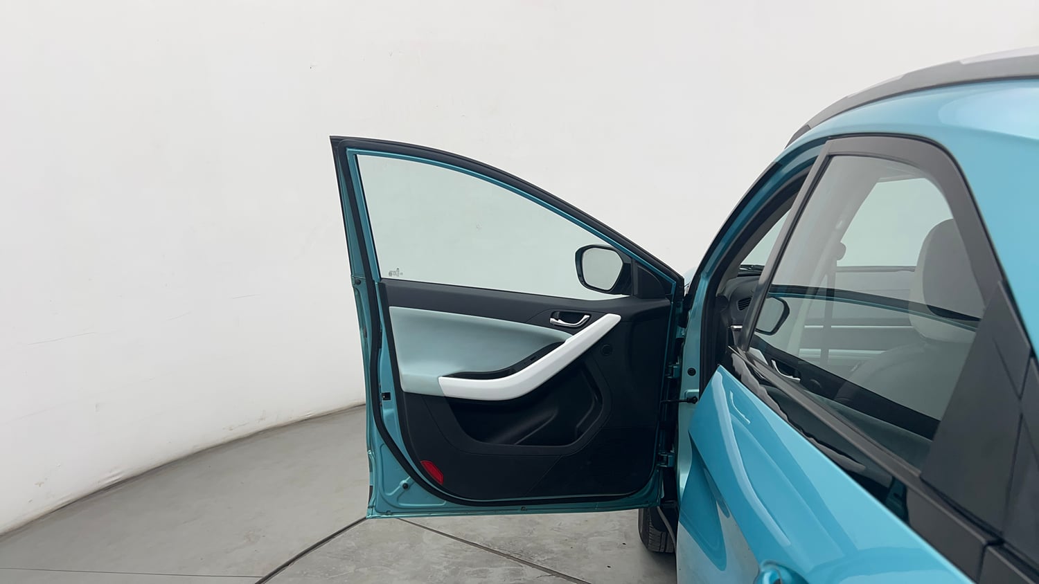 Used 2024 Tata Nexon Creative Plus 1.2 Revotron Petrol 7DCA Petrol Automatic interior LEFT FRONT DOOR OPEN VIEW