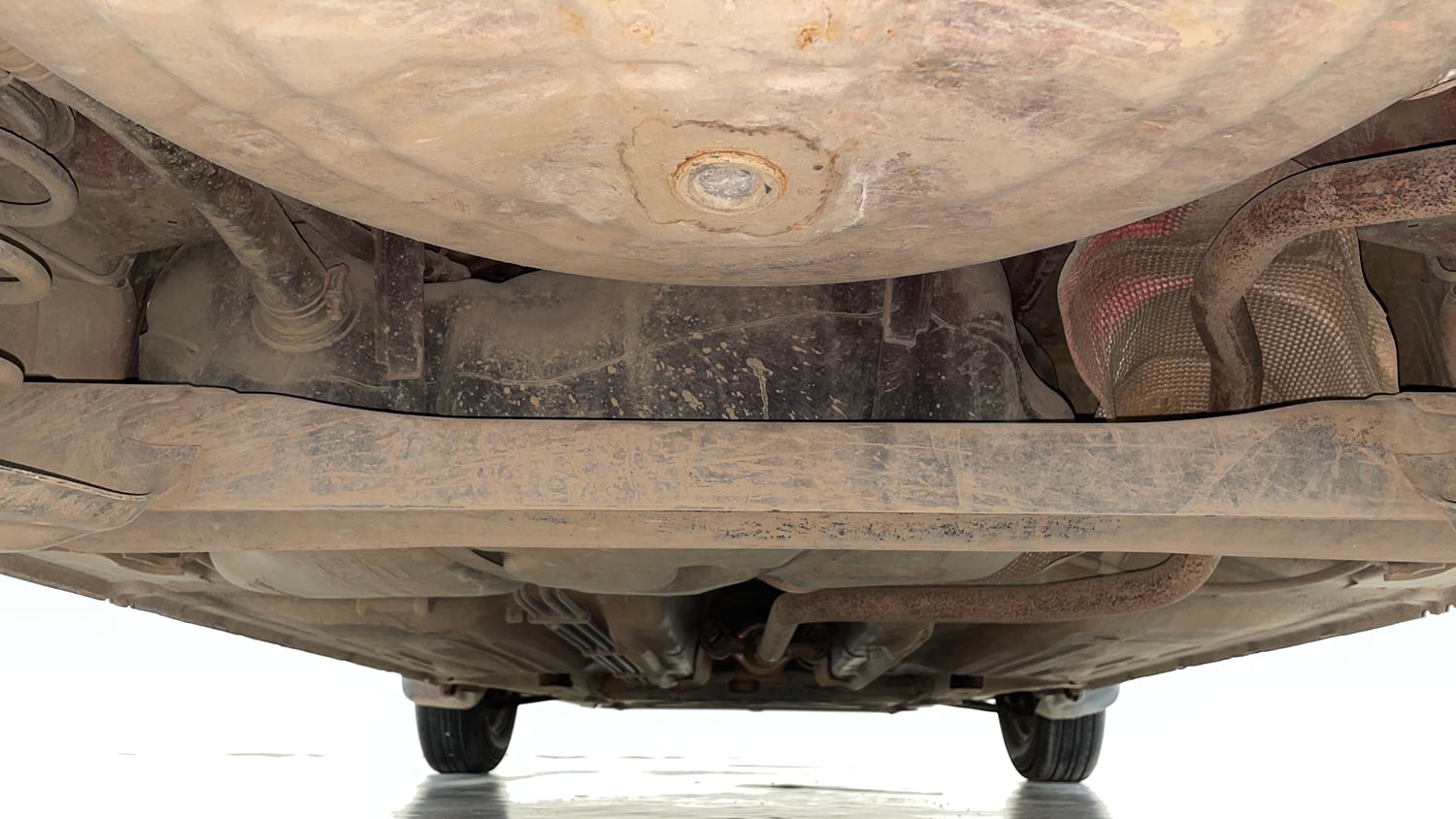 Used 2016 Nissan Micra Active XV Petrol Manual extra REAR UNDERBODY VIEW (TAKEN FROM REAR)