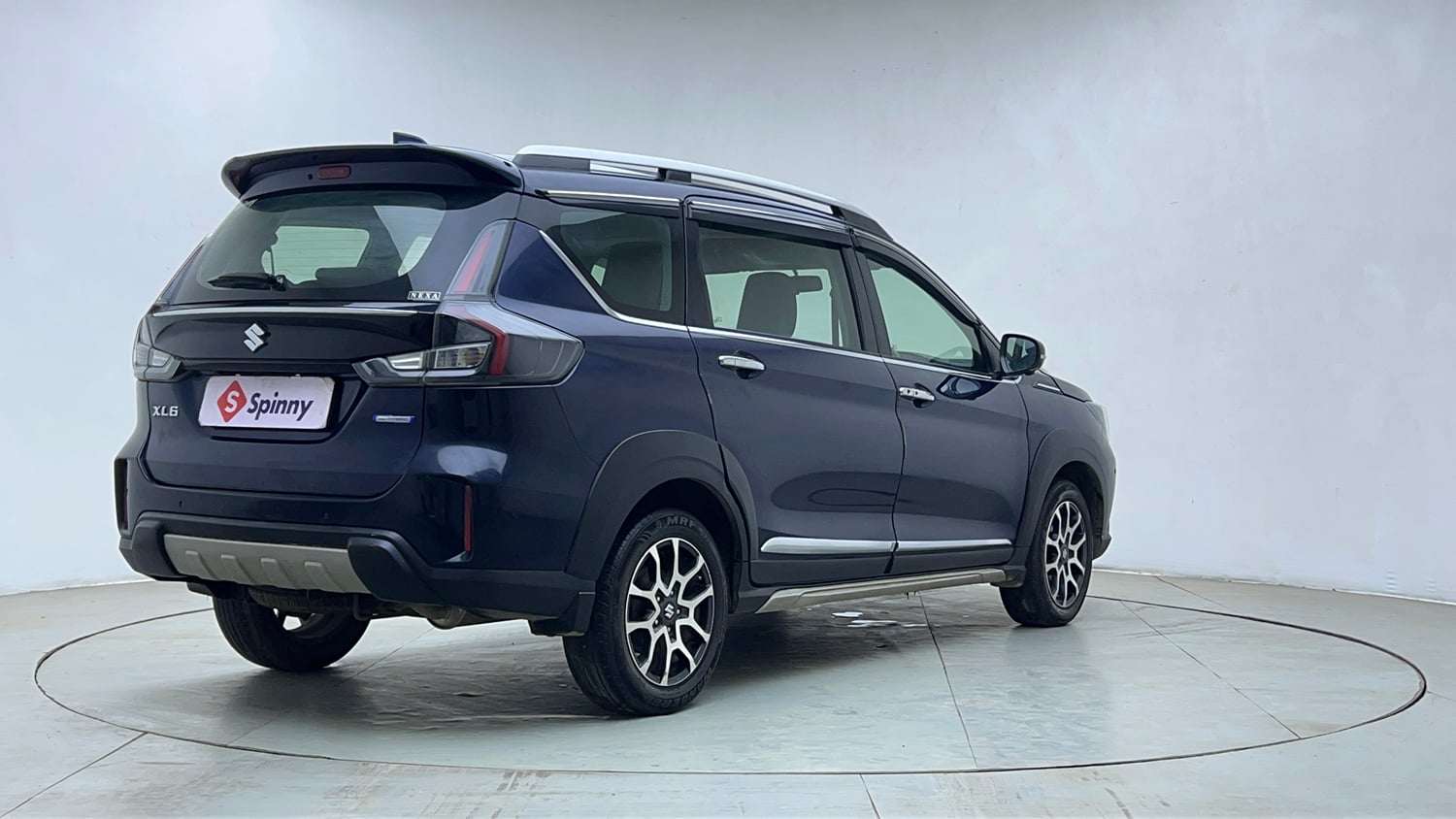 Used 2023 Maruti Suzuki XL6 Alpha Plus MT Petrol Petrol Manual exterior RIGHT REAR CORNER VIEW