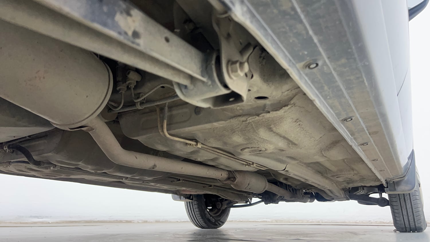 Used 2014 Maruti Suzuki Alto 800 Lxi Petrol Manual extra REAR RIGHT UNDERBODY VIEW
