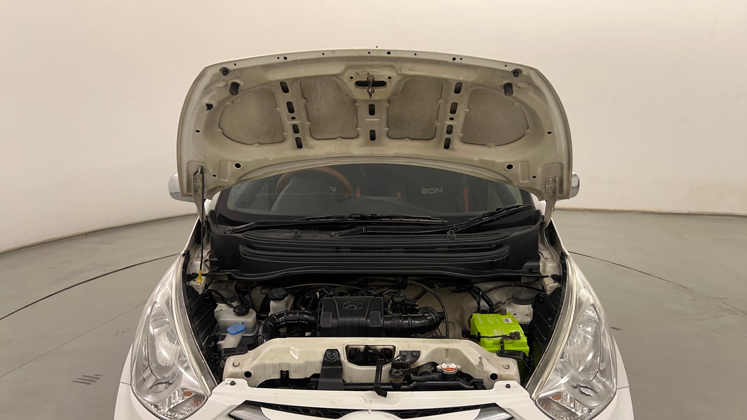 Used 2016 Hyundai Eon D-Lite + Petrol Manual engine ENGINE & BONNET OPEN FRONT VIEW