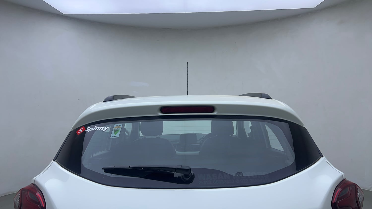 Used 2023 Tata Punch Creative AMT Petrol Automatic exterior BACK WINDSHIELD VIEW