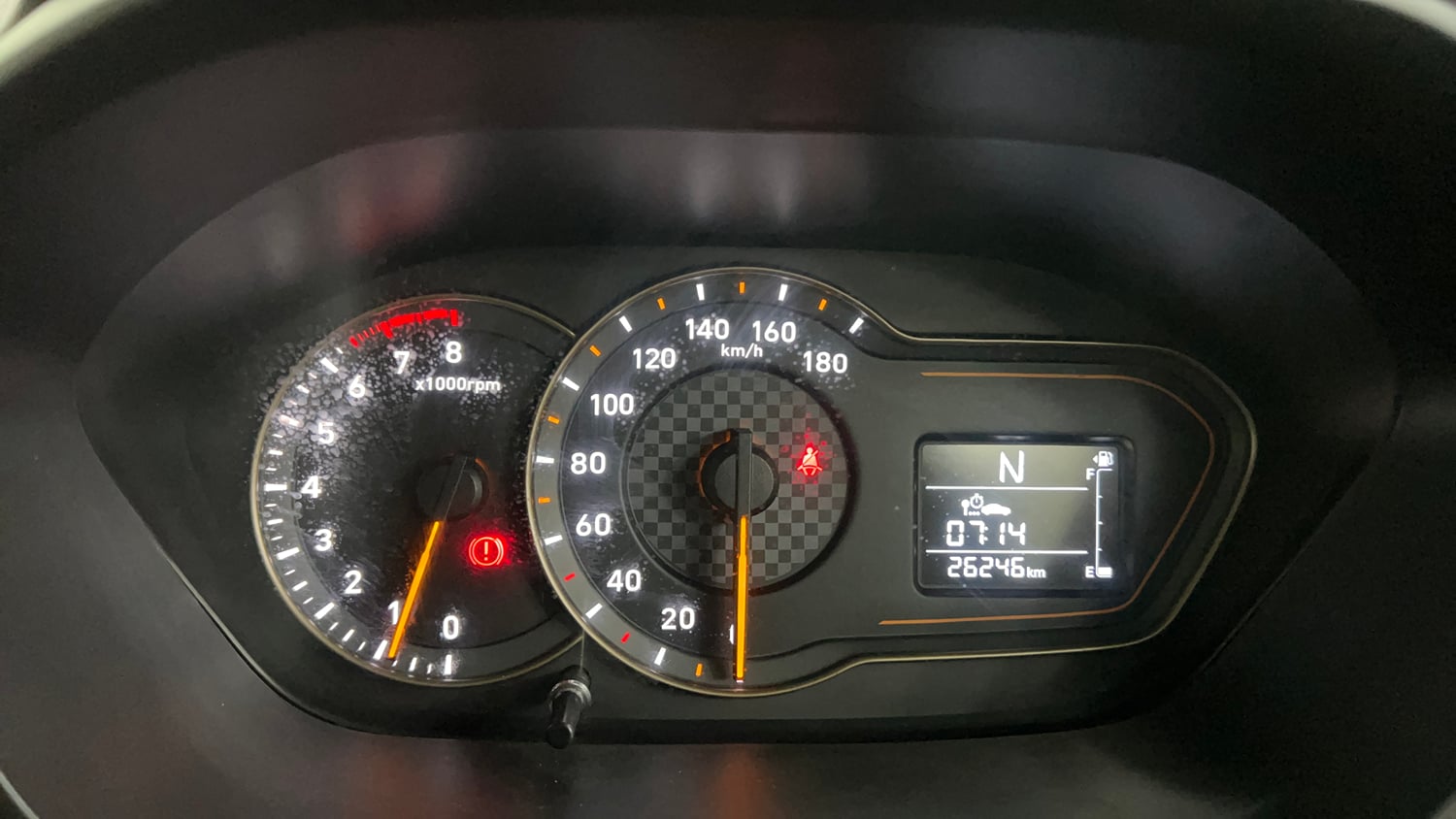 Used 2021 Hyundai Santro Sportz AMT Petrol Automatic interior CLUSTERMETER VIEW