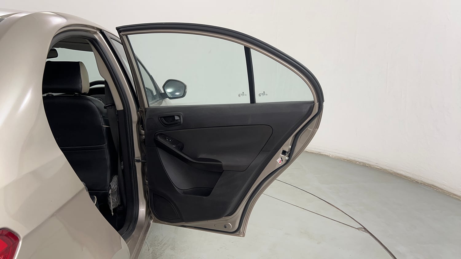 Used 2014 Tata Zest XMS Petrol Petrol Manual interior RIGHT REAR DOOR OPEN VIEW