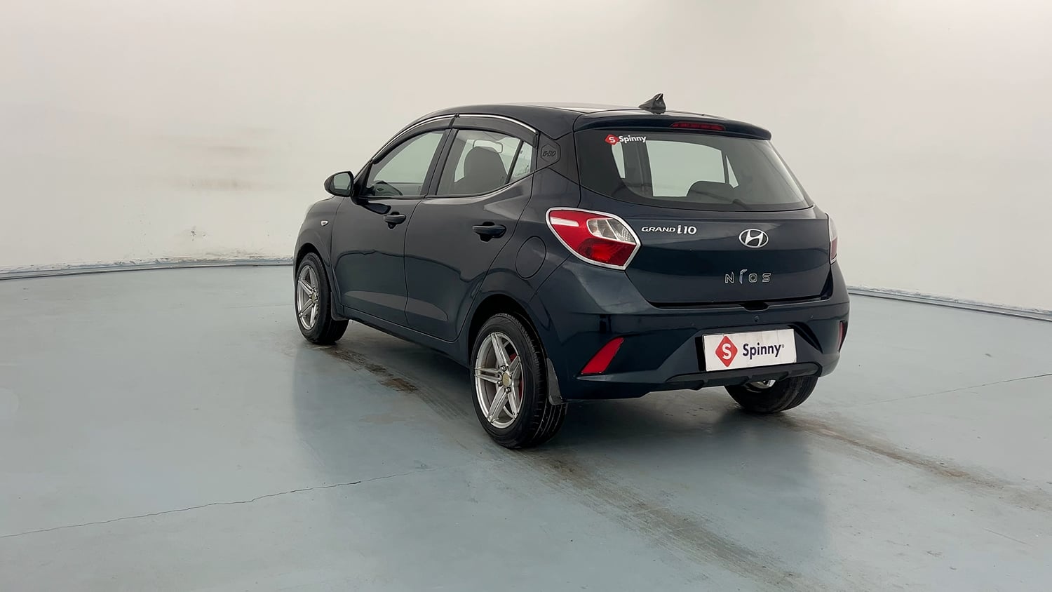 Used 2020 Hyundai Grand i10 Nios Magna 1.2 Kappa VTVT Petrol Manual exterior LEFT REAR CORNER VIEW