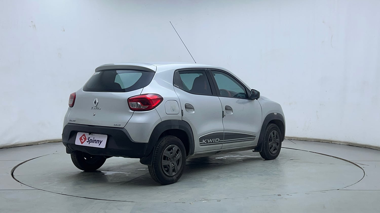 Used 2019 Renault Kwid 1.0 RXT AMT Opt Petrol Automatic exterior RIGHT REAR CORNER VIEW
