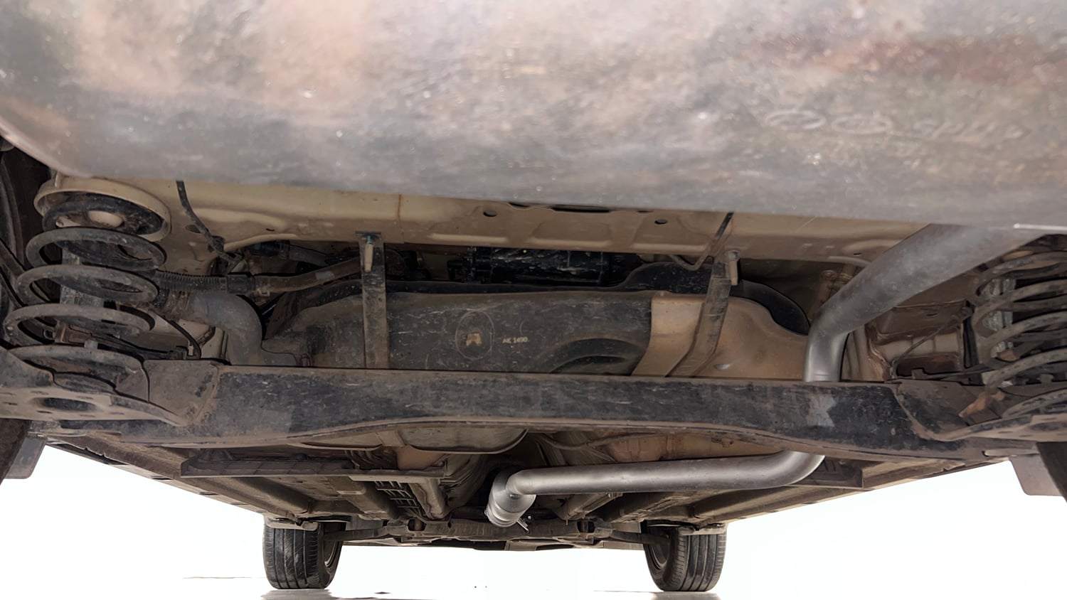 Used 2019 kia Seltos GTX Plus DCT 1.4 Petrol Automatic extra REAR UNDERBODY VIEW (TAKEN FROM REAR)
